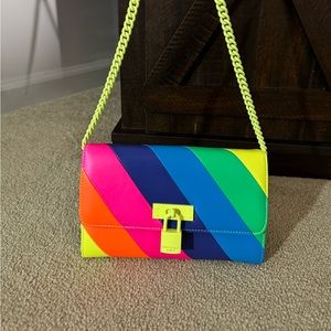 Kurt Geiger Brixton Chain Wallet NWT